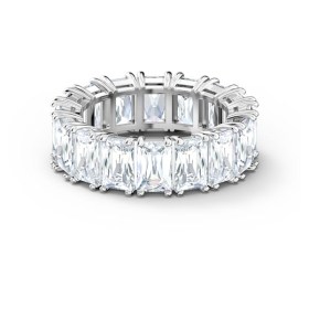 vittore-wide-ring--white--rhodium-plated-swarovski-5572695