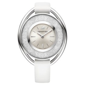 crystalline-oval-watch--leather-strap--white--silver-tone-swarovski-5158548