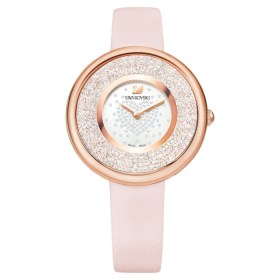 crystalline-pure-watch--leather-strap--pink--rose-gold-tone-pvd-swarovski-5376086