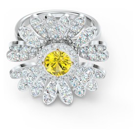 eternal-flower-ring--flower--yellow--mixed-metal-finish-swarovski-5534936