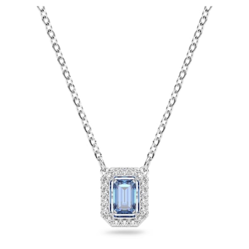millenia-necklace--octagon-cut-swarovski-zirconia--blue--rhodium-plated-swarovski-5614926