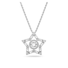 stella-pendant--star--white--rhodium-plated-swarovski-5617919