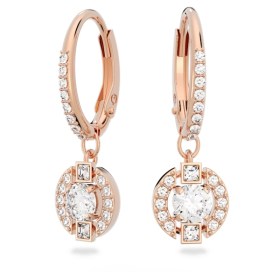 swarovski-sparkling-dance-earrings--round--white--rose-gold-tone-plated-swarovski-5504753