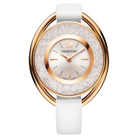 ρολόι-crystalline-oval--δερμάτινο-λουράκι--λευκό--pvd-σε-χρυσή-ροζ-απόχρωση-swarovski-5230946